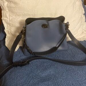 Blue Coach Purse